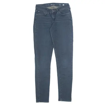 LEVI'S Mid Rise Jeans Blue Denim Slim Skinny Womens W26 L32