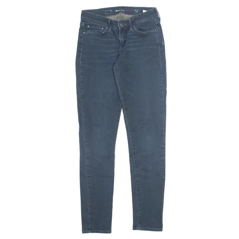 LEVI'S Mid Rise Jeans Blue Denim Slim Skinny Womens W26 L32