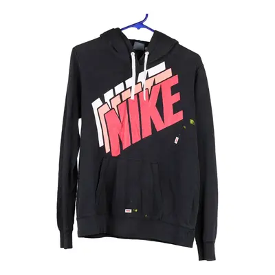 Bootleg Nike Hoodie - Large Black Cotton Blend