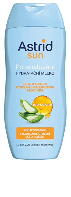 Astrid Aftersun moisturizing milk with beta-carotene 200 ml