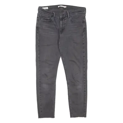 LEVI'S 710 BIG E Womens Jeans Grey Slim Skinny W30 L25