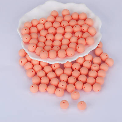 Round Silicone Focal Beads