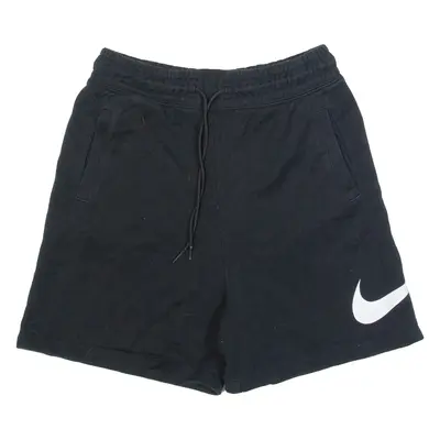 NIKE Mens Casual Shorts Black Relaxed S W26