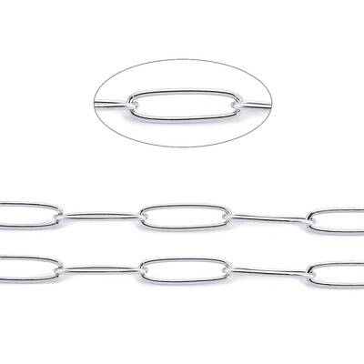 Tarnish Resistant 304 Stainless Steel Paperclip Chains