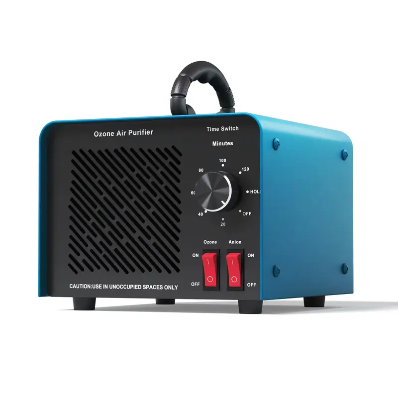 120,000mg/h Ozone Generator, High-Capacity Commercial Ozone Machine O3 Air Ionizer Purifier Odor Eliminator for Home/Car/Pet/...