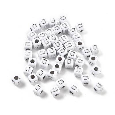 Opaque Acrylic Beads