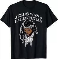 Jesus Was A Palestinian Jesus Keffiyeh T-Shirt, Sweatshirt Unisex Coton Regular Size S-3XL