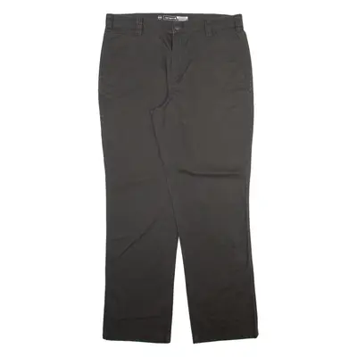 CARHARTT Mens Trousers Grey Relaxed Straight W38 L34