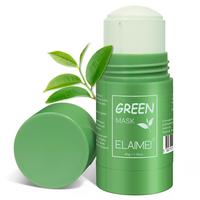 Eaimei 3PCS Green Tea Deep Cleansing Mask for Face, Moisturizing,Reduce Blackheads for All Skin Types, Oil Control for Women ...