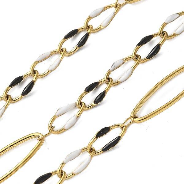304 Stainless Steel Enamel Link Chains