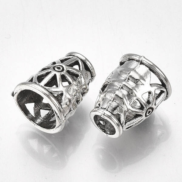 Tibetan Style Alloy Bead Cones