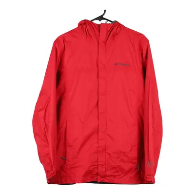 Columbia Jacket - Small Red Nylon