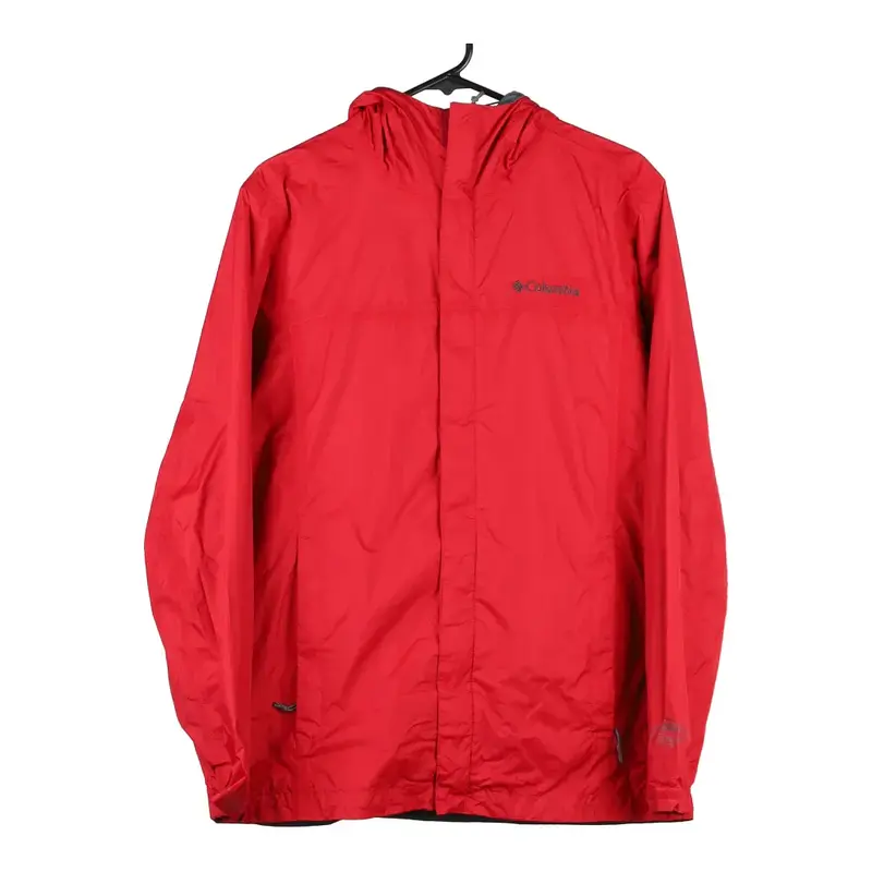 Columbia Jacket - Small Red Nylon