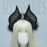 Bat Design Ear Headband, 1 Count Bat Ear Headband for Women & Girls, Fashion Hair Accessories for Party, Cosplay, Stage Perfo...