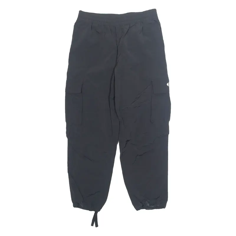 ADIDAS ORIGINALS Cargo Style Mens Track Pants Black Tapered M W31 L27