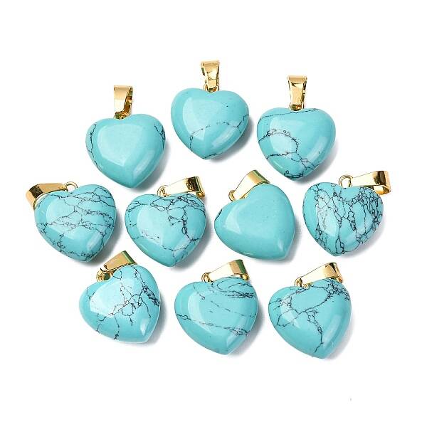 Synthetic Turquoise Pendants