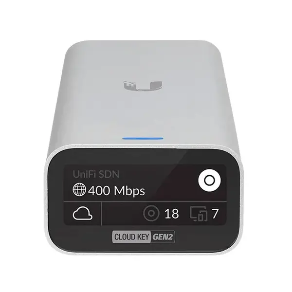 UCK-G2 Ubiquiti UniFi 1 x Ports 1000Base-T + 1 x Slot MicroSD + 1 x Port USB Type-C Gen2 Cloud Key