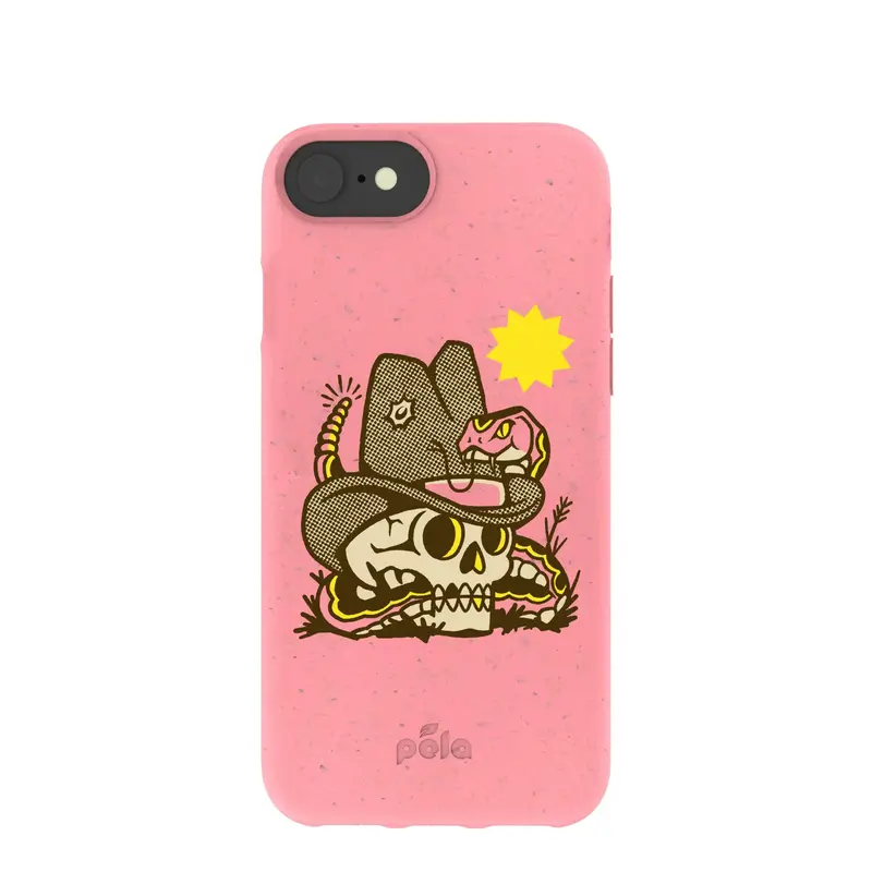 Bubblegum Pink Snakebite iPhone 6/6s/7/8/SE Case