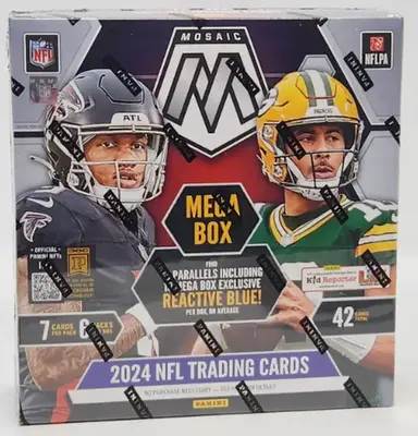2024 Mosaic Football Mega Box - 42 Card Box