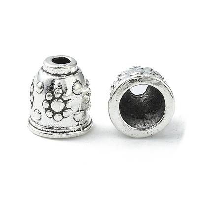 Apetalous Alloy Bead Caps