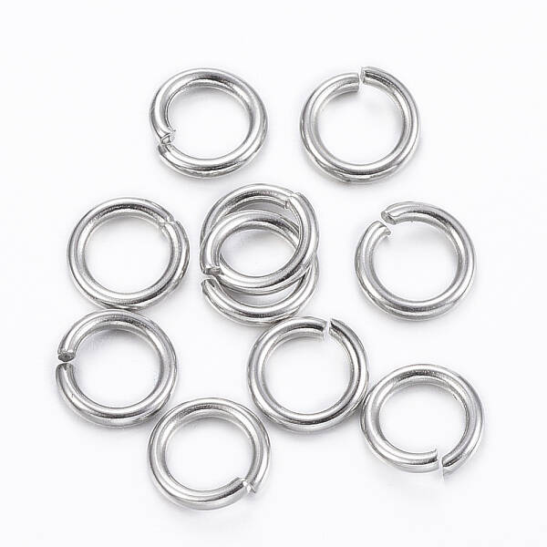 Tarnish Resistant 304 Stainless Steel Open Jump Rings