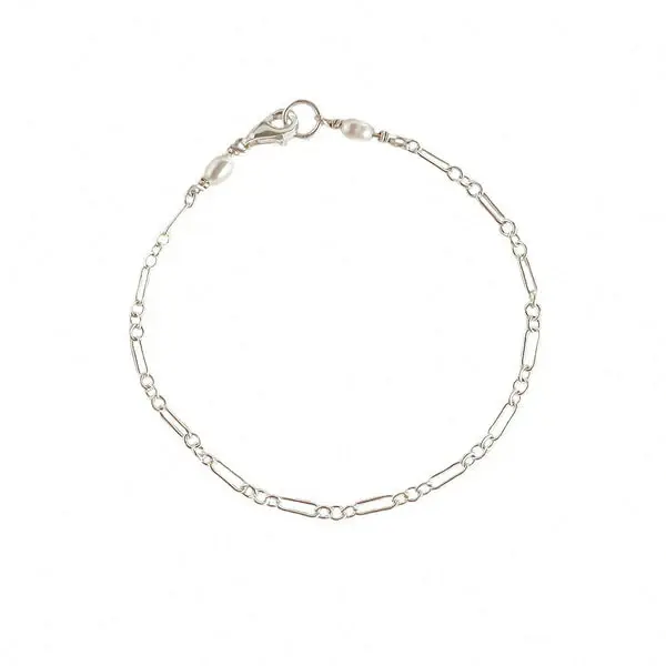 Lily Chain Bracelet Silver | Size: 6.5 in