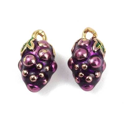 Brass Enamel Charms
