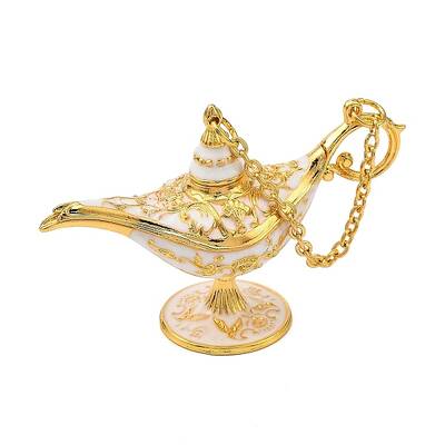 Alloy Enamel Tea Pot Home Display Decoration