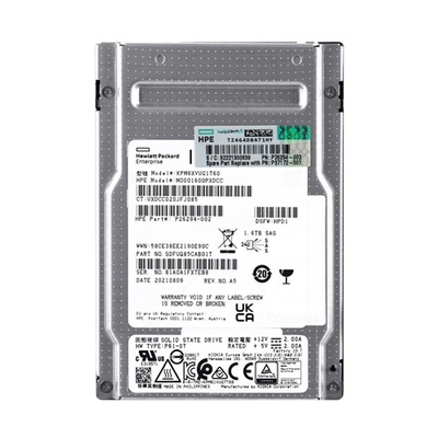 HP P37172-001 | 1.6TB SAS 24Gb/s Mixed Use 2.5-Inch Solid State Drive