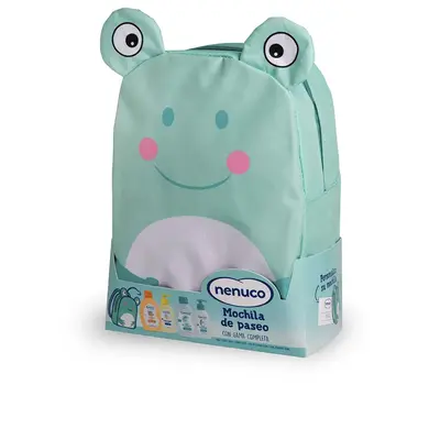 East Nenuco frog bath gel backpack