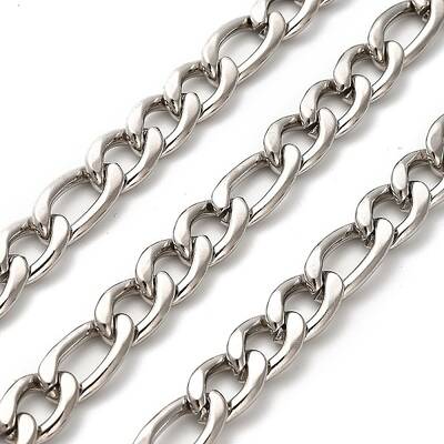 201 Stainless Steel Figaro Chains