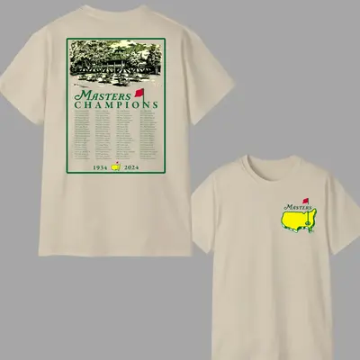 2024 Masters Tournament Augusta 90 Years Shirt, Golf Tournament T-shirt, Masters Golf T-shirt, The Masters Golf Cup Tee For M...