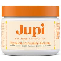 Jupi Wellness and Hydration Drink | Turmeric and Ginger Supplement with Vitamin C for Vitality & Energy | Blood Orange Flavor...