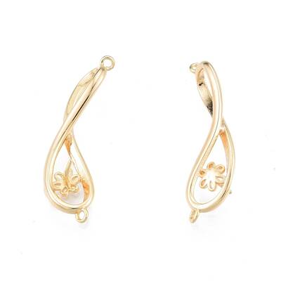 Brass Connector Charms
