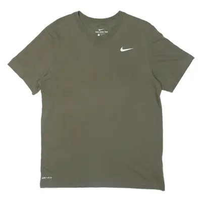 NIKE Mens T-Shirt Green M