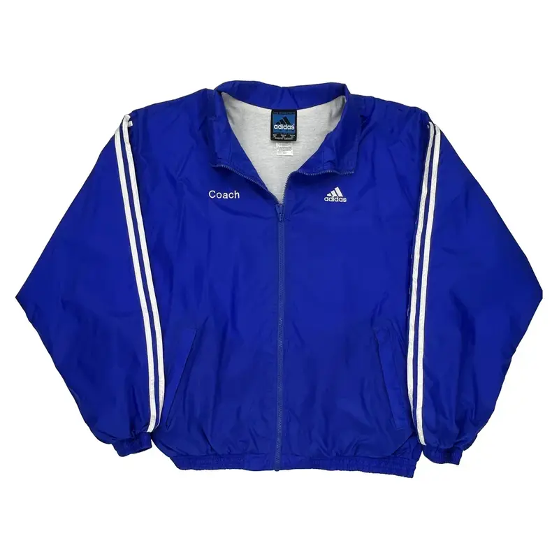 Coach Adidas Jacket - XL Navy Nylon