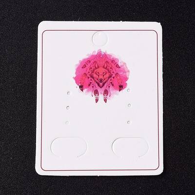 Paper Jewelry Display Cards