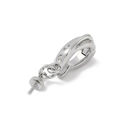 Brass Peg Bails Pin Pendants