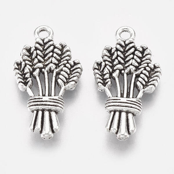 Autumn Theme Tibetan Style Alloy Pendants