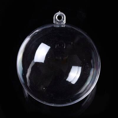 Openable Transparent Plastic Pendants