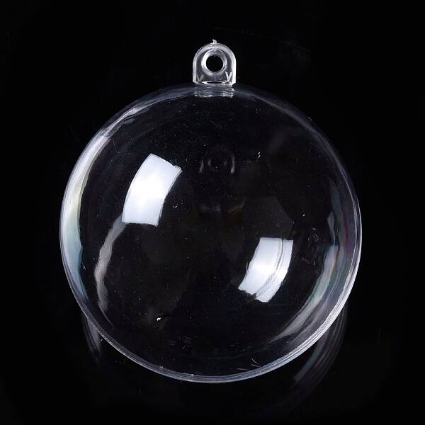 Openable Transparent Plastic Pendants