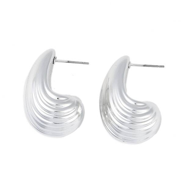Teardrop CCB Plastic Stud Earrings for Women