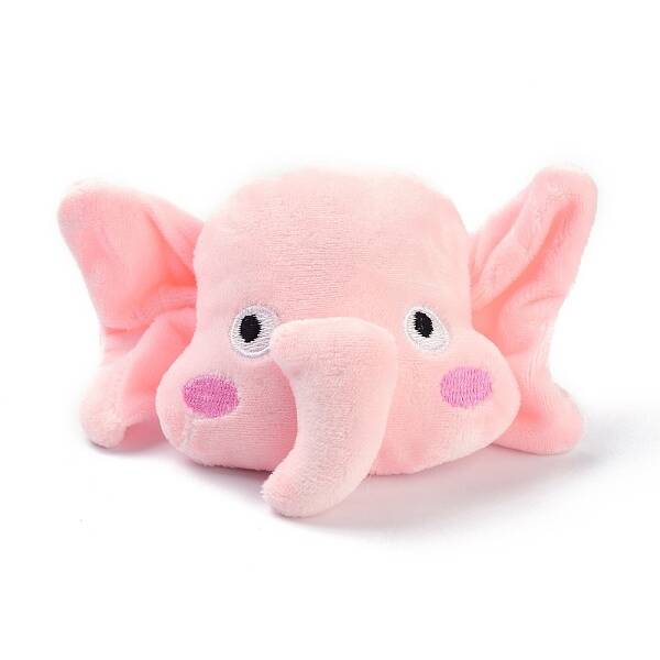 Cartoon Elephant Non Woven Fabric Brooch