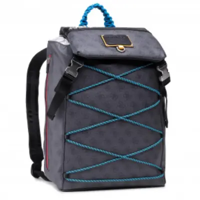 Guess, Salameda Polyester Fabric Backpack Blue Laptop Complement Men's 14 x 11.5 x 5.5 cm