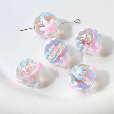 Transparent Acrylic Beads