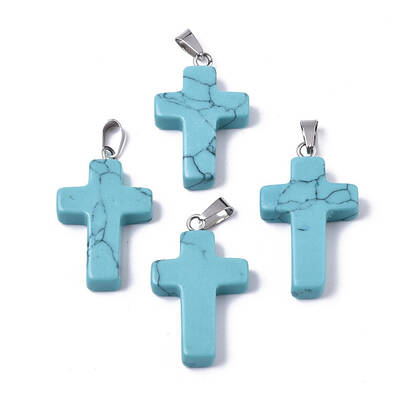 Synthetic Turquoise Pendants
