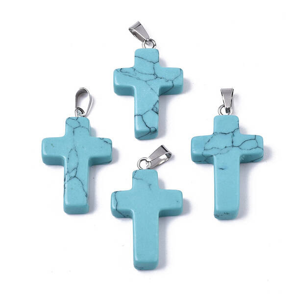 Synthetic Turquoise Pendants