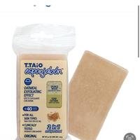 TTaio Esponjabon Variety Hydrating Moisturizing + Sponge +Exfoliating Soap - Clinically Tested for All Types, 110g skin care