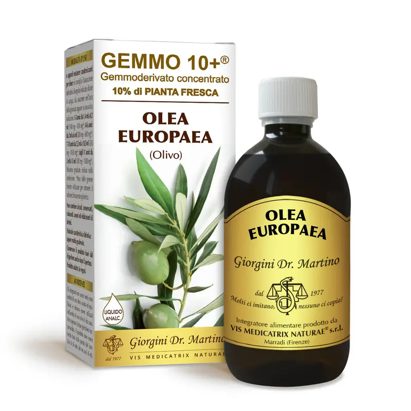 Dr Giorgini gemmo 10+ olive 500 ml non-alcoholic liquid