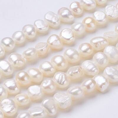 Natural Cultured Freshwater Pearl Beads Strands